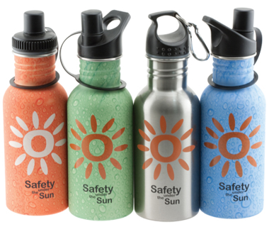 Picture of VisionSafe -DB500OR - STAINLESS STEEL DRINK BOTTLE